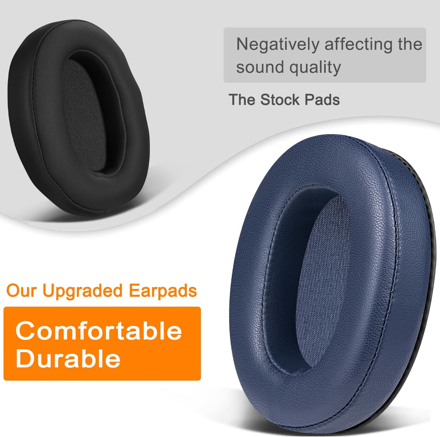 SOULWIT Earpads for Sony WH-XB900N, WH-CH710N, WH-CH720N, WH-RF400, MDR-RF895RK - Lambskin