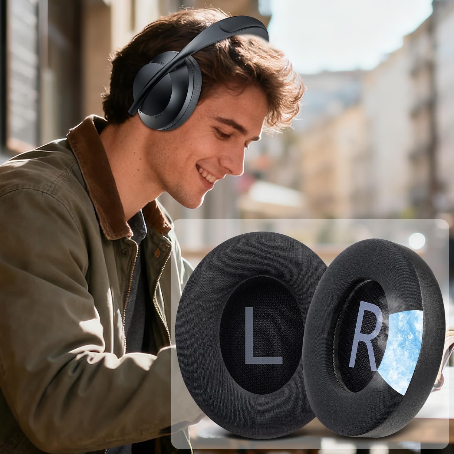 SOULWIT Earpads for Bose 700 - Cooling Gel