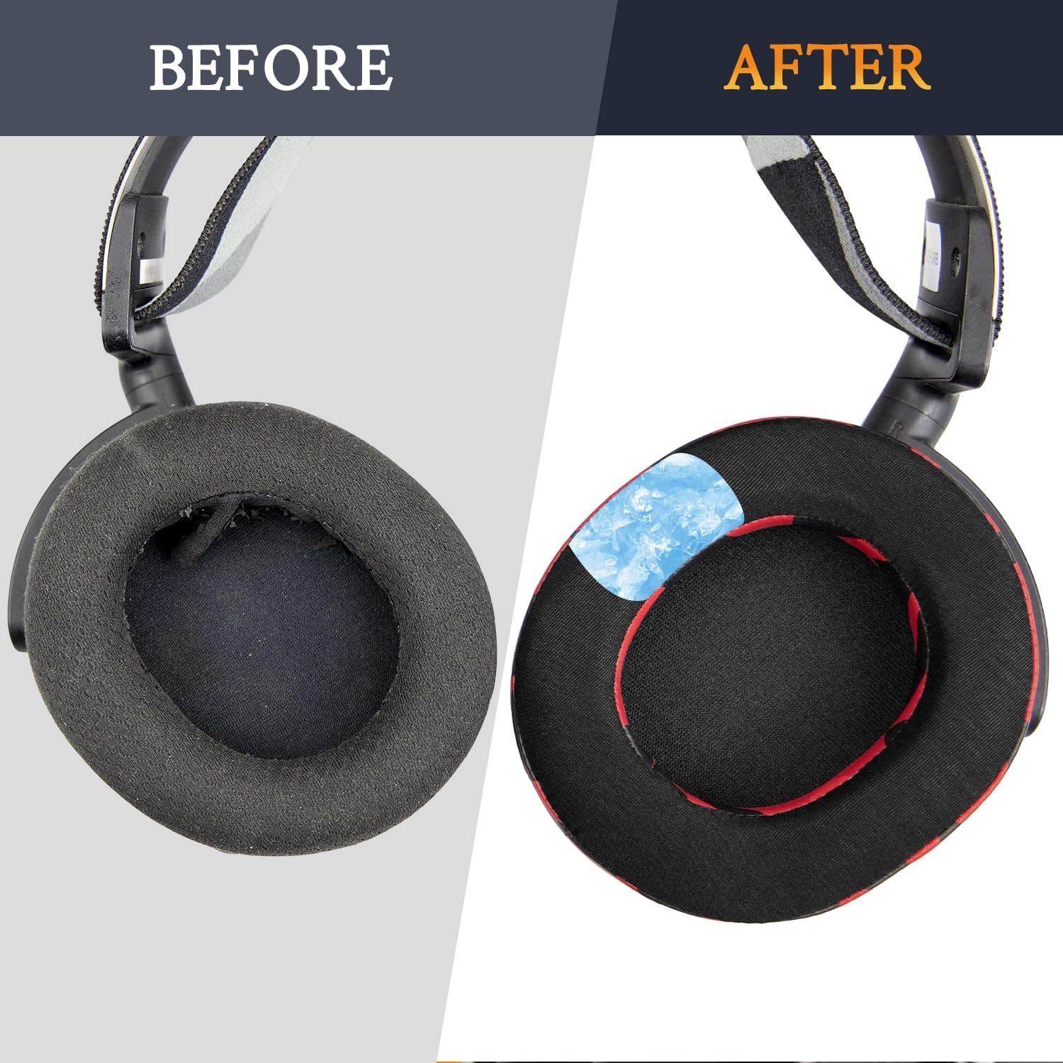SOULWIT Earpads for SteelSeries Arctis 1/3/5/7/7+/7P/7P+/7X/7X+/9/9X/Pro/Prime - Cooling Gel