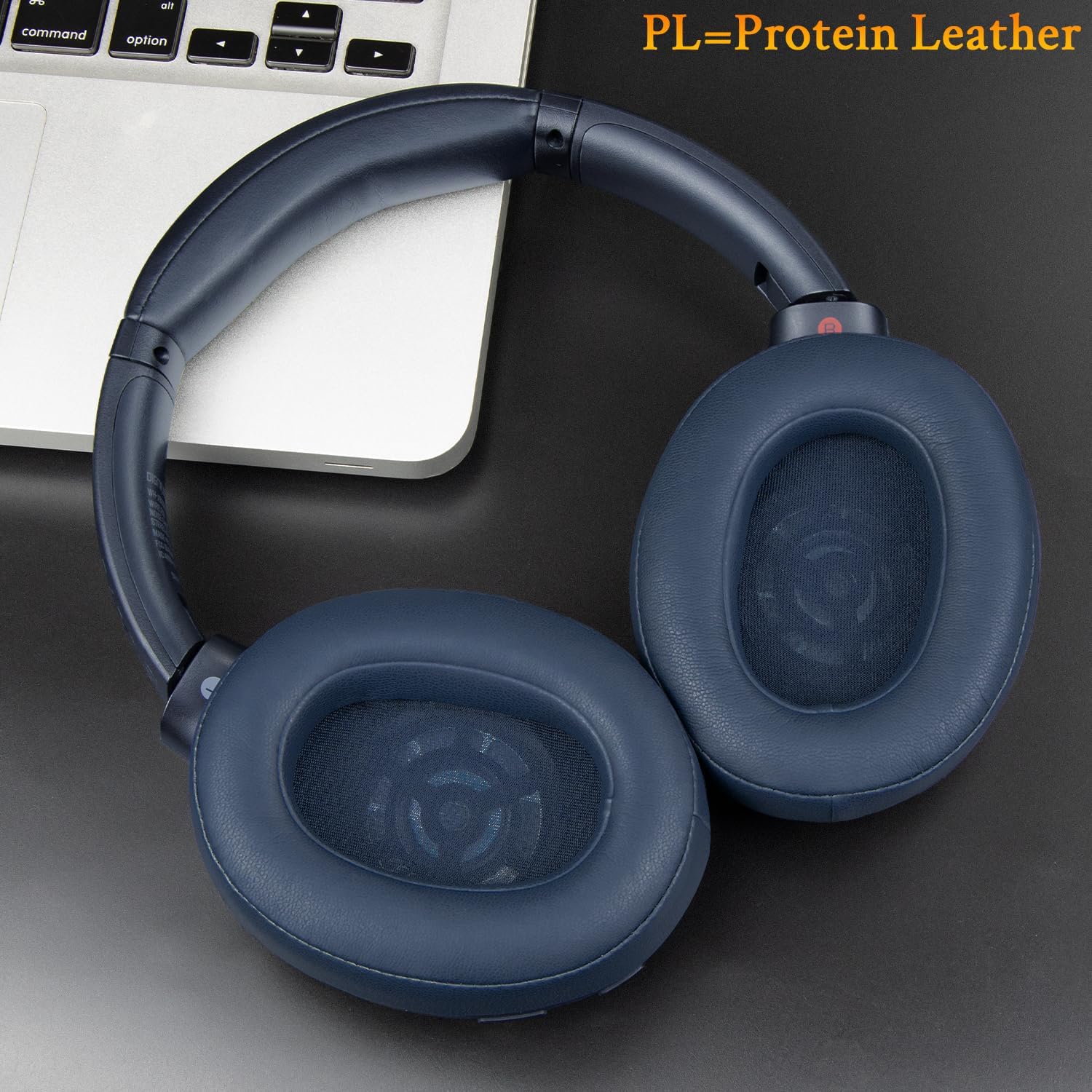 SOULWIT Earpads for Sony WH-XB900N, WH-CH710N, WH-CH720N, WH-RF400, MDR-RF895RK - Protein Leather