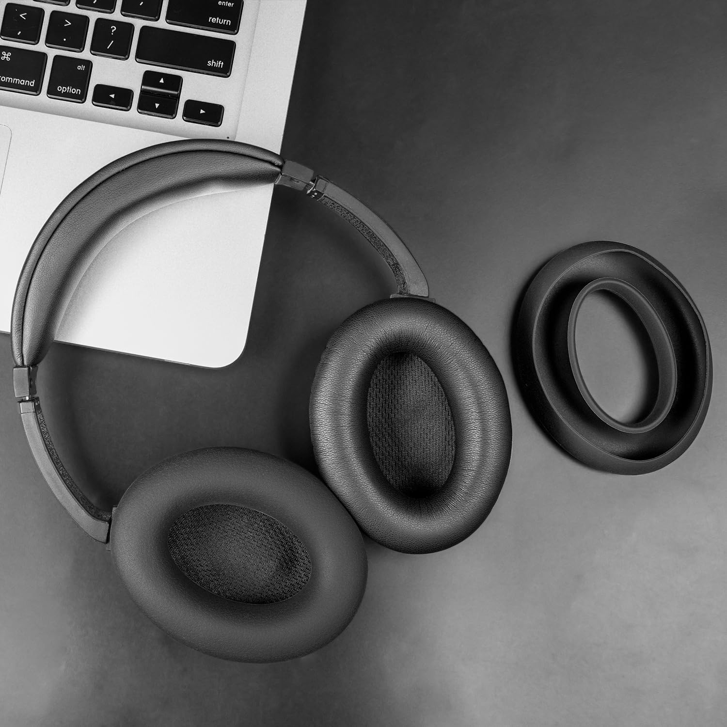 SOULWIT Replacement Kit for Bose QuietComfort 15, QuietComfort 2, Earpads + Headband + Earpads Cover