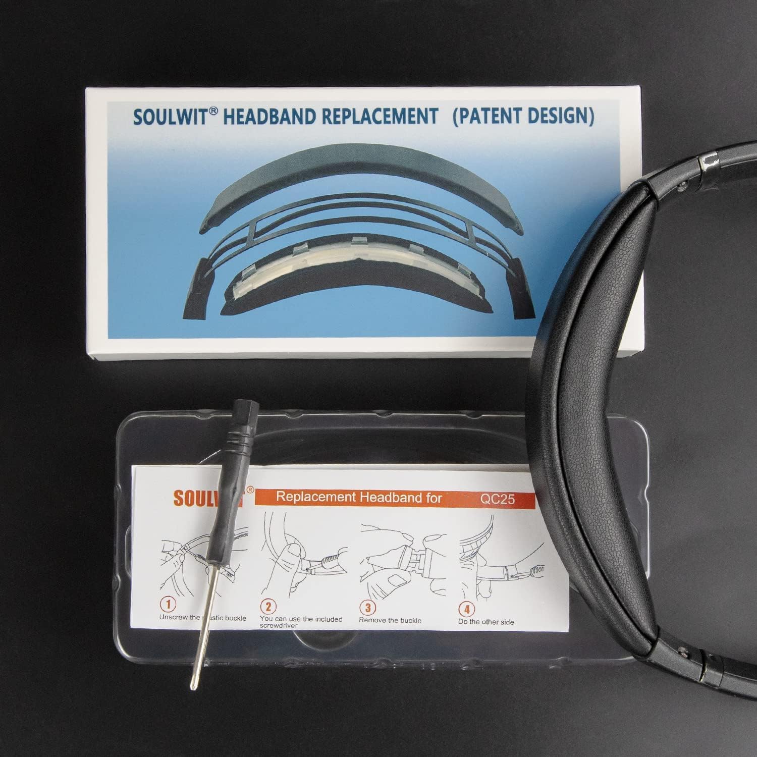 SOULWIT Headband for Bose QuietComfort 25