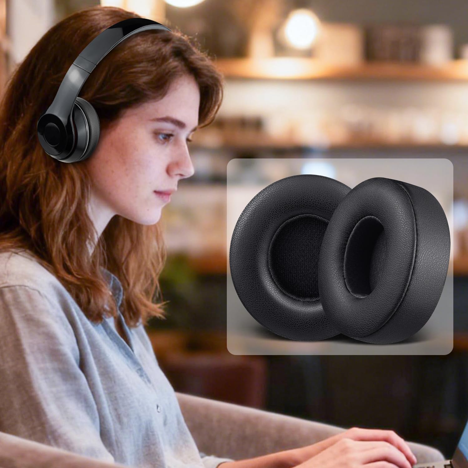 SoloWIT Earpads for Beats Solo 2 & Solo 3 - Protein Leather