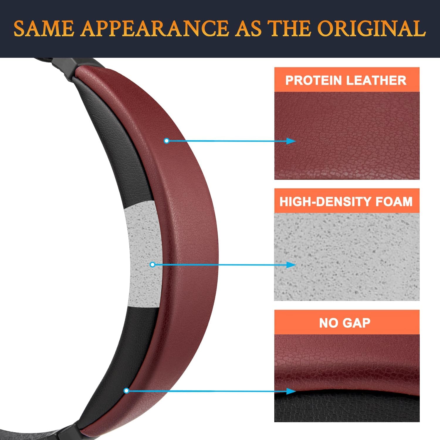 SOULWIT Headband for Bose QuietComfort 15, QuietComfort 2 Headphones