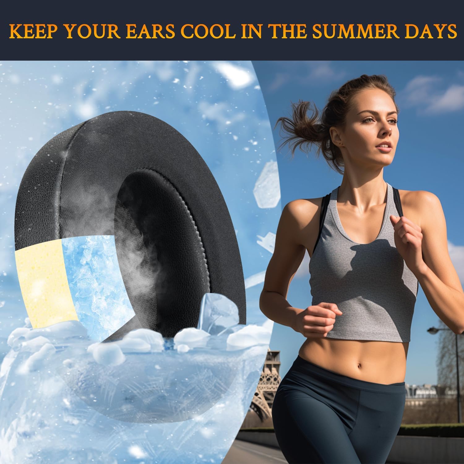 SOULWIT Earpads for Beats Studio Pro - Cooling Gel