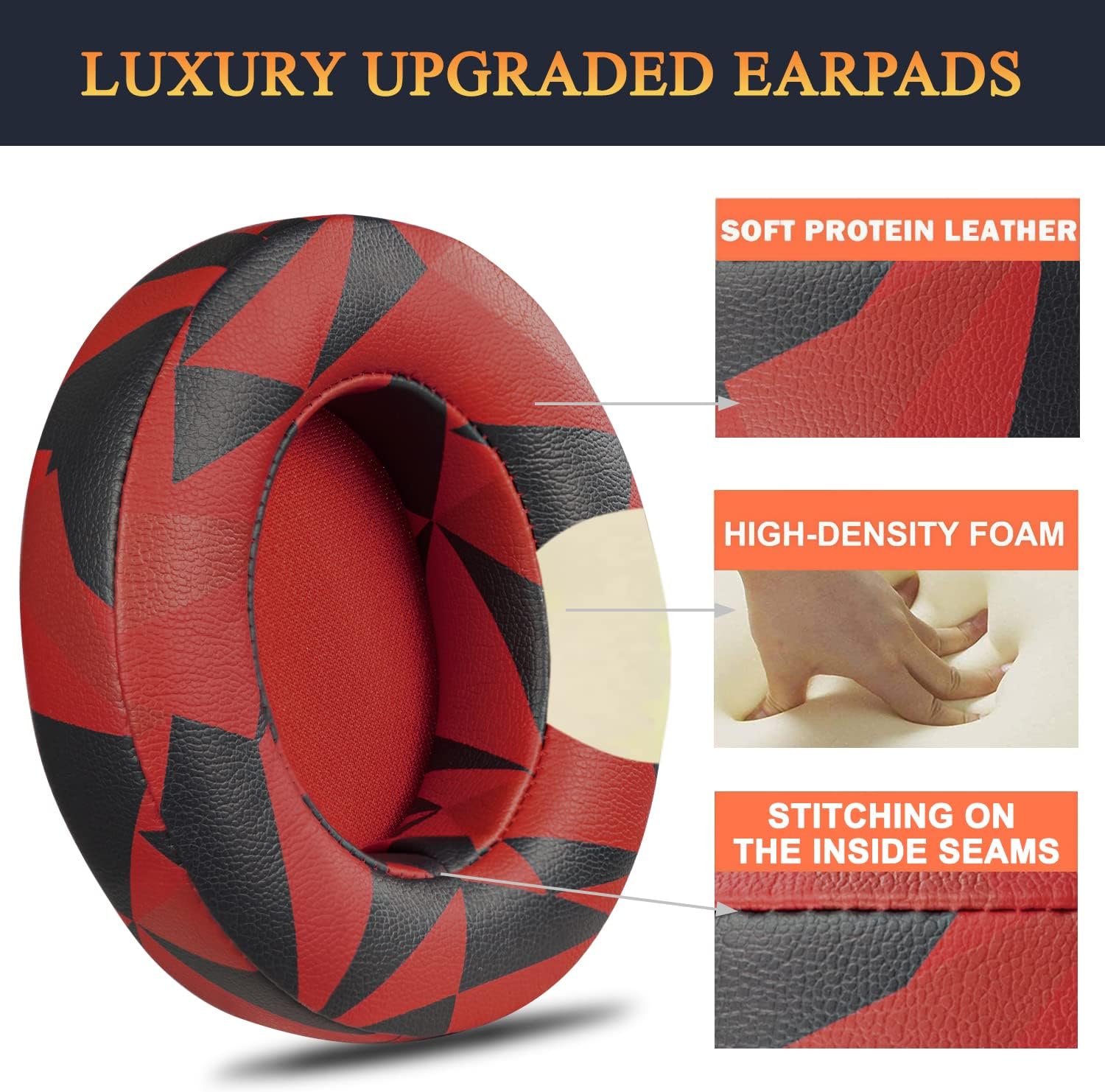 SoloWIT Earpads for Beats Studio 2 & Studio 3 - Protein Leather