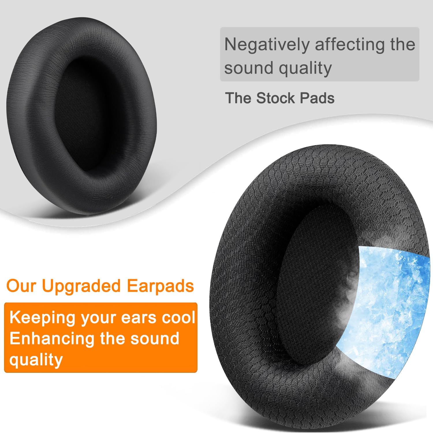 SOULWIT Earpads for Beats Studio Pro - Full Cooling Gel