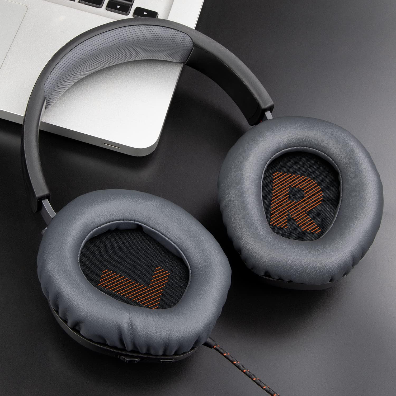 SOULWIT Earpads for JBL Quantum 100, 100X, 100P, 100M2, 350 - Protein Leather