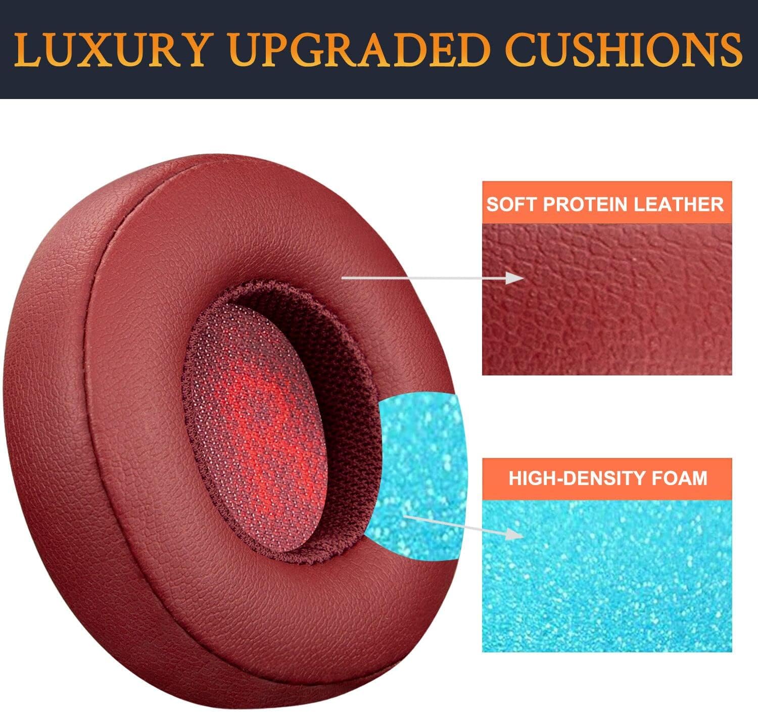 SOULWIT Earpads for JBL E35, E45, E45BT, Duet BT - Protein Leather