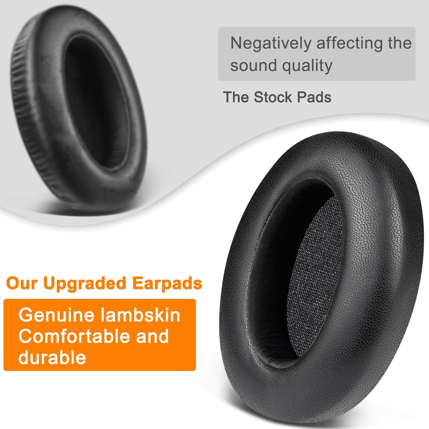 SOULWIT Earpads for Sony WH-XB910N - Lambskin