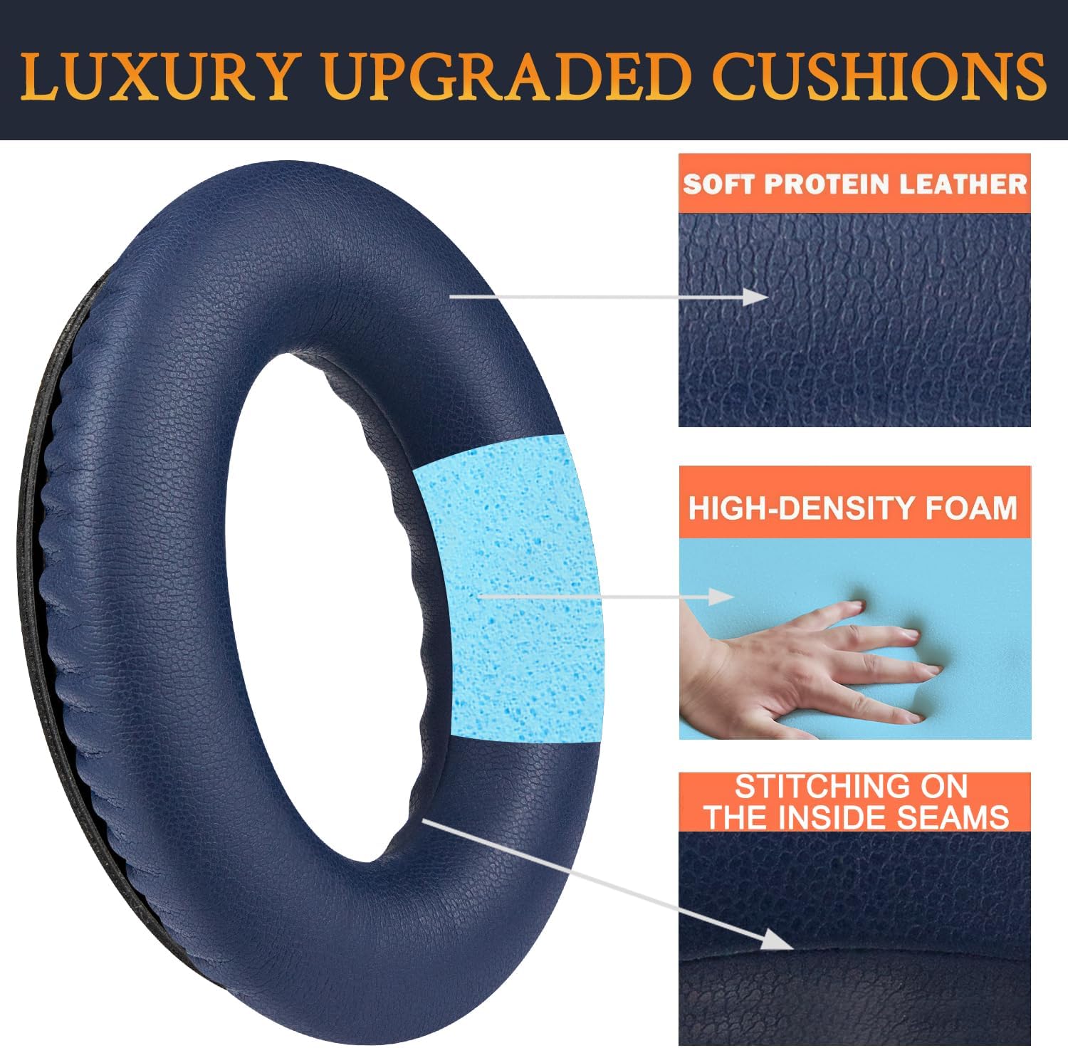 SoloWIT Earpads for Bose QuietComfort 25 - Protein Leather