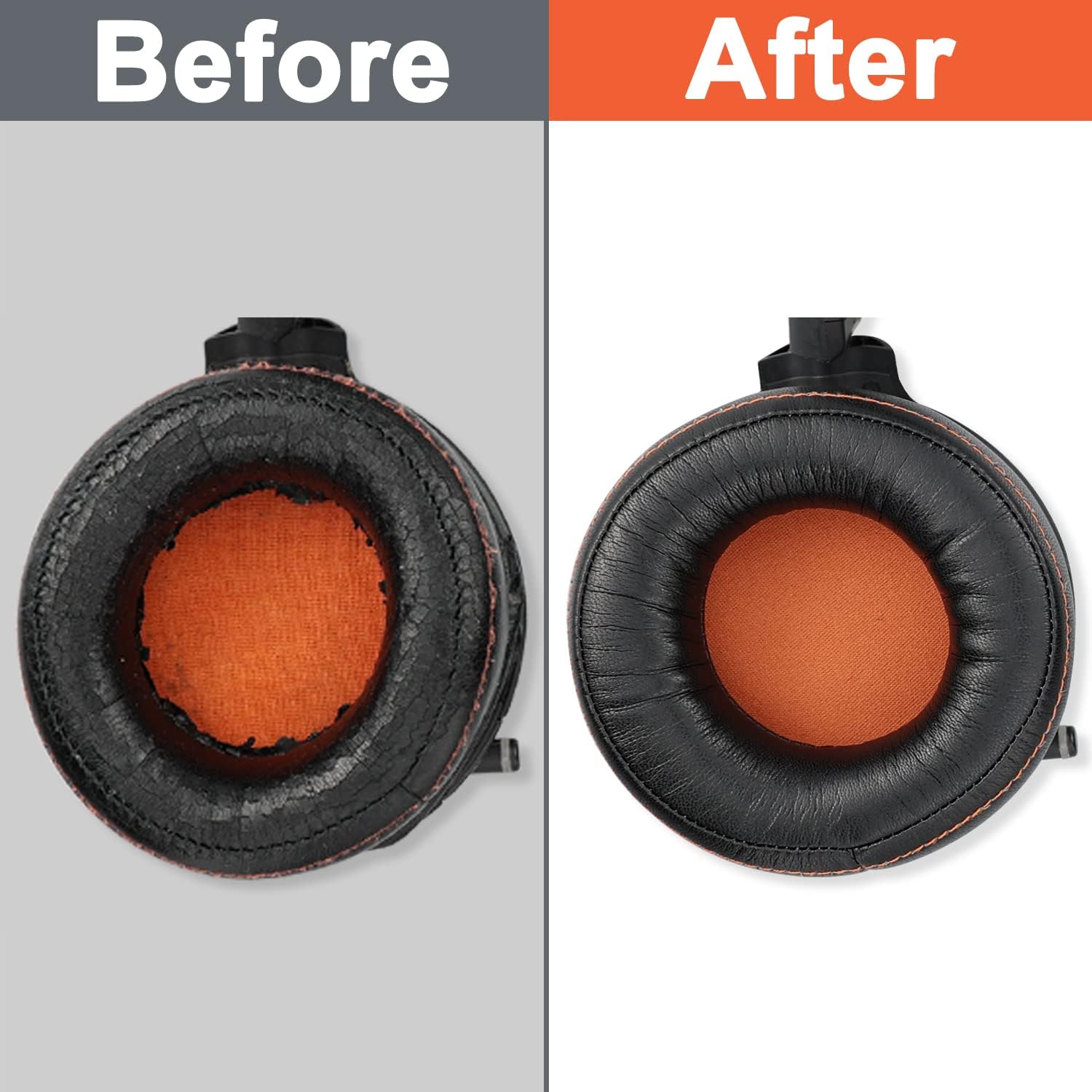 SOULWIT Earpads for SteelSeries Siberia 800/X800/P800, Siberia 840, SteelSeries H - Protein Leather