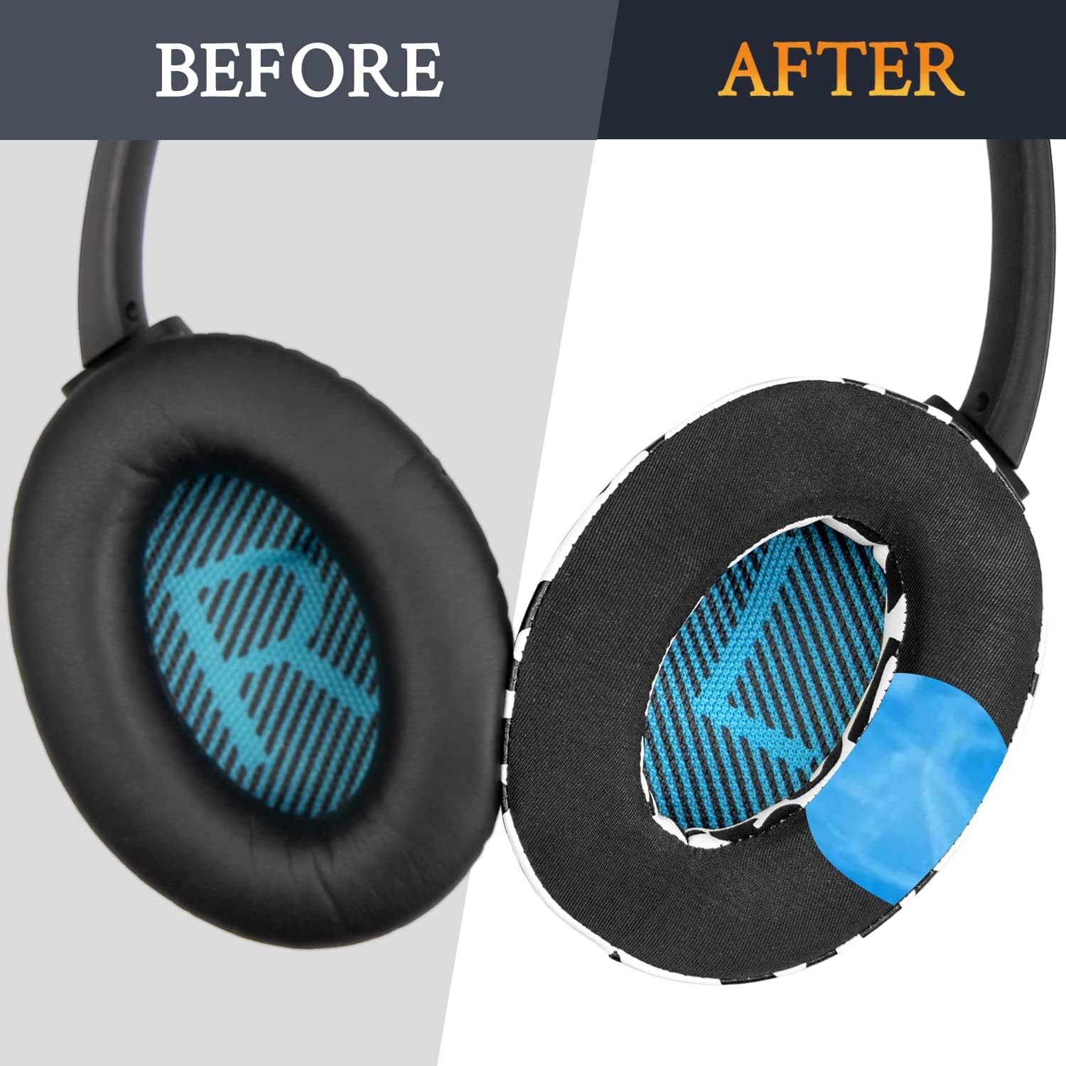 SoloWIT Earpads for Bose QuietComfort 25 - Cooling Gel