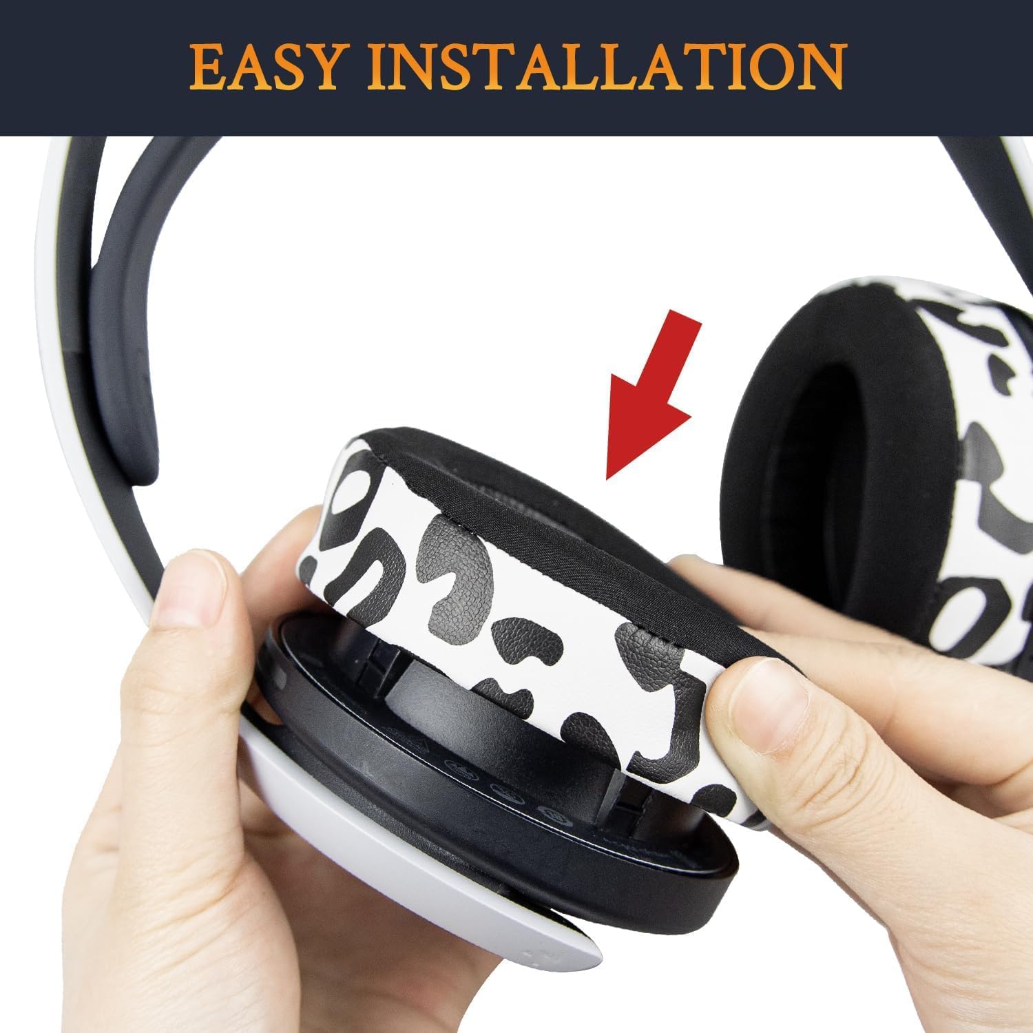 SOULWIT Earpads for Sony PlayStation 5 Pulse PS5 3D - Cooling Gel