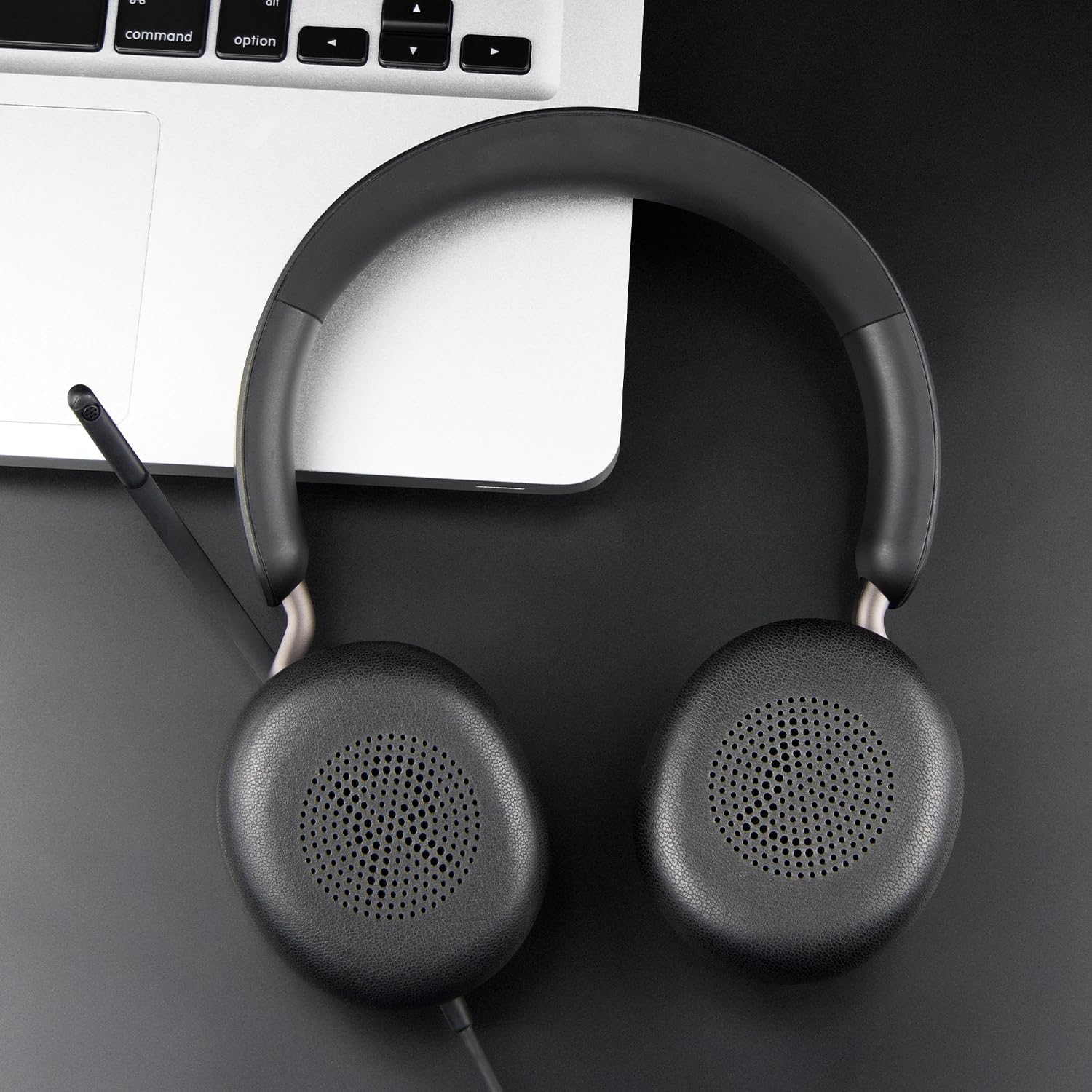 SOULWIT Earpads for Jabra Evolve2 65/40, Elite 45h - Protein Leather