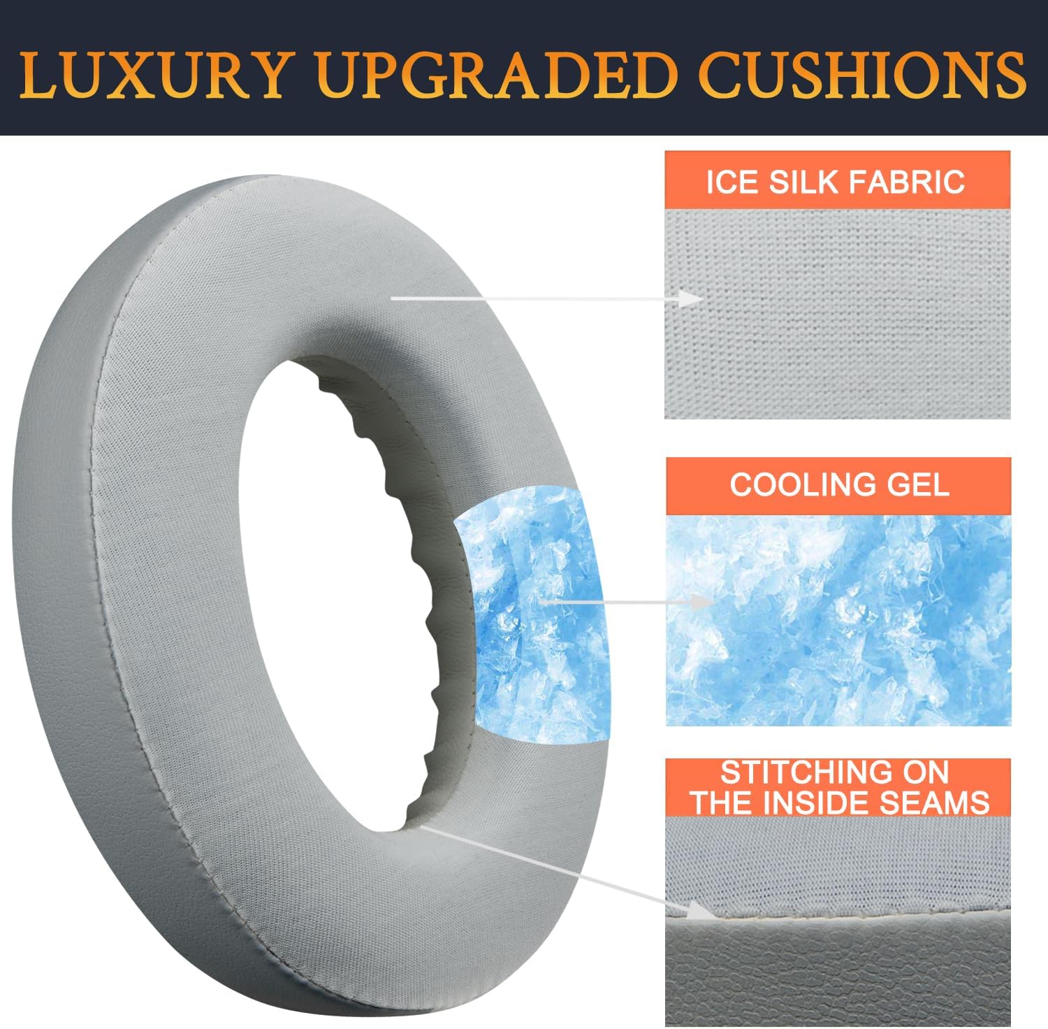 SOULWIT Earpads for Bose 700 - Cooling Gel