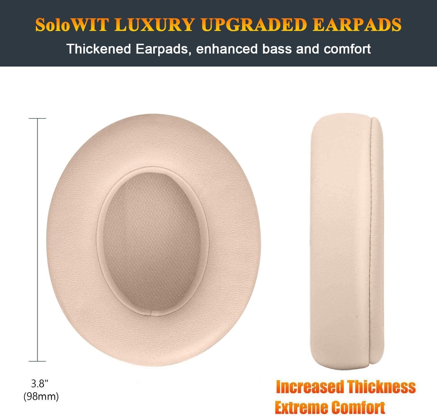 SoloWIT Earpads for Beats Studio 2 & Studio 3 - Protein Leather