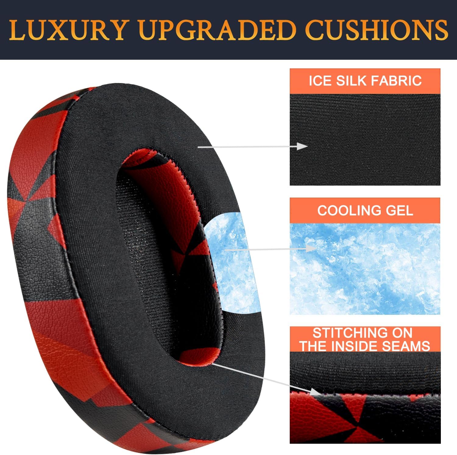 SOULWIT Earpads for Sony WH-1000XM5 - Cooling Gel