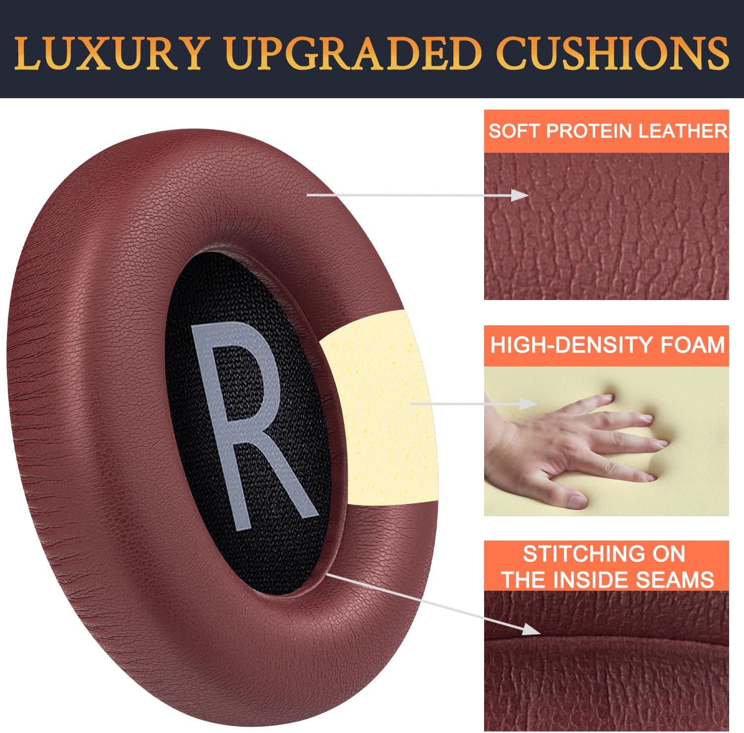 SOULWIT Earpads for Bose 700 - Protein Leather