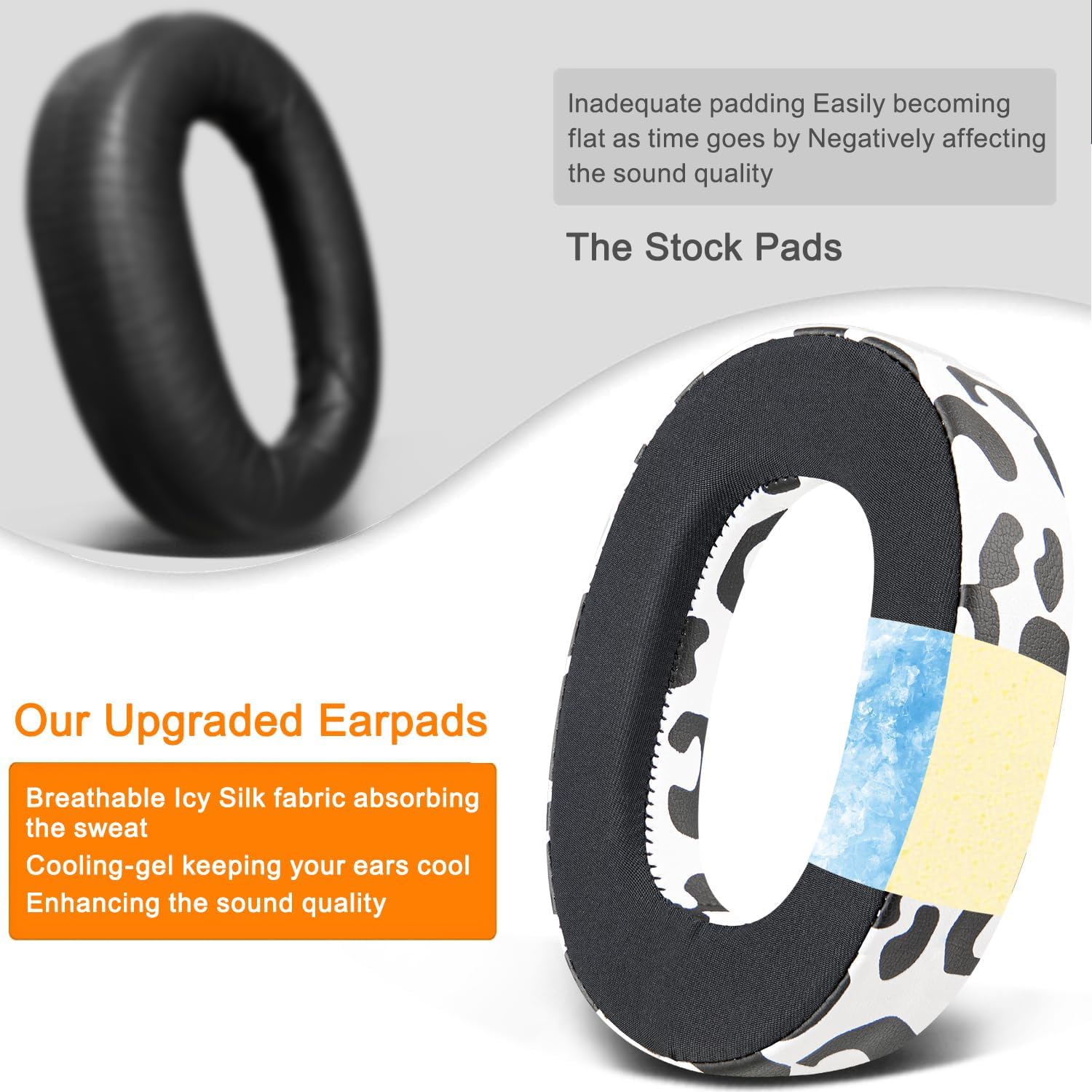 SOULWIT Earpads for Jabra Elite 85h - Cooling Gel