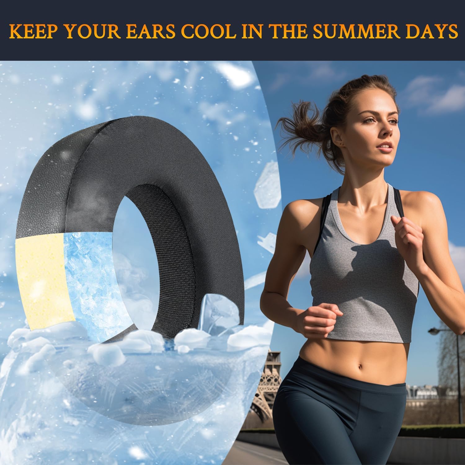 SOULWIT Earpads for Turtle Beach Elite Pro 2, Elite Atlas Pro - Cooling Gel