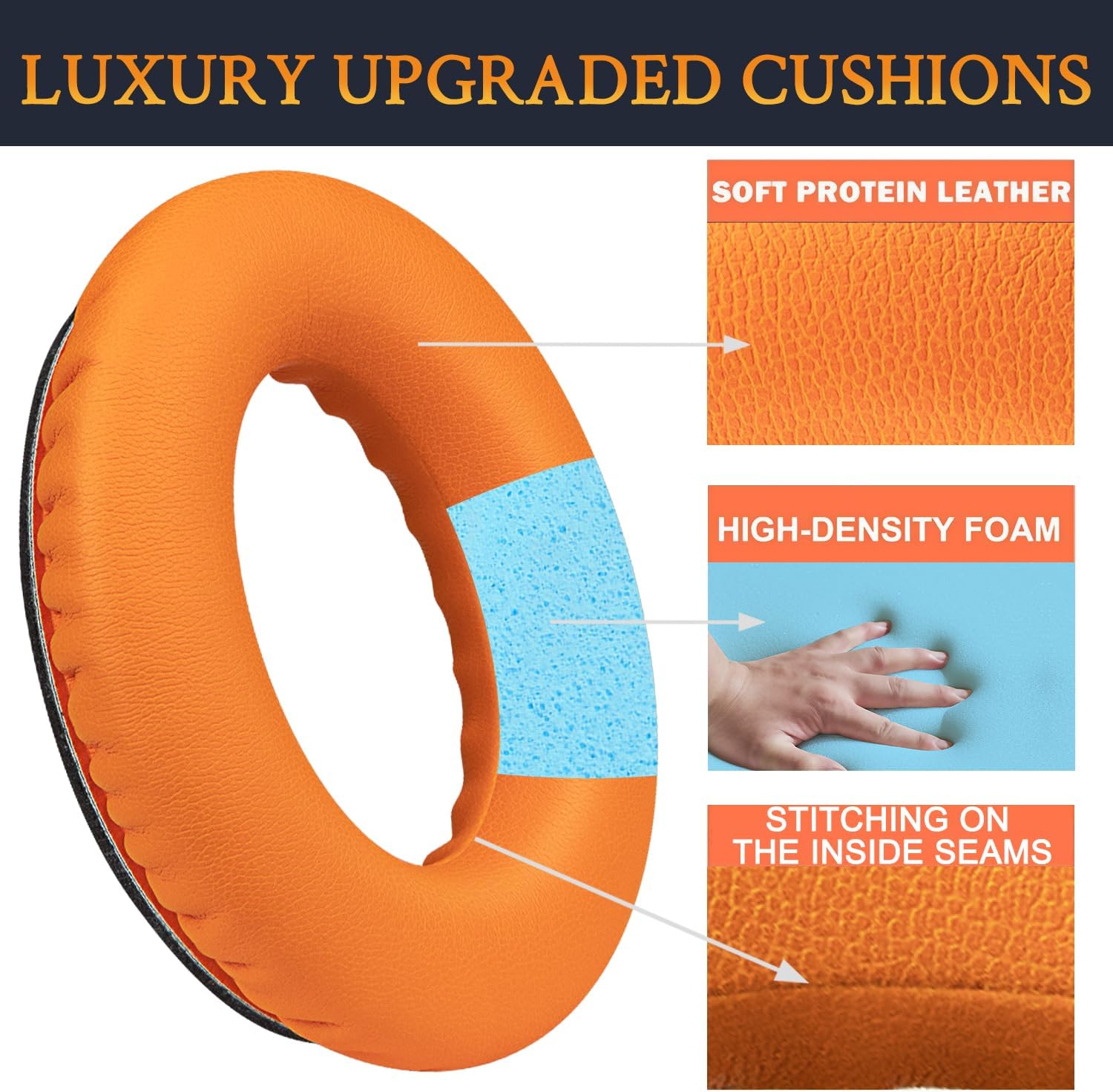 SoloWIT Earpads for Bose QuietComfort 35 Series - Protein Leather