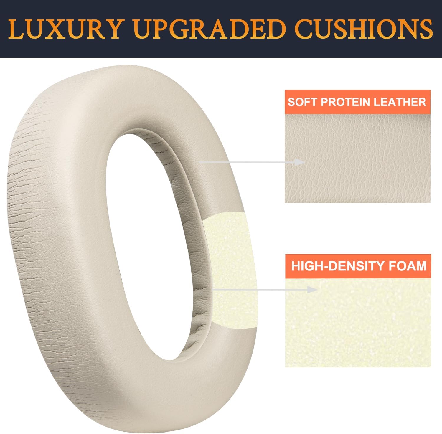 SOULWIT Earpads for Jabra Elite 85h - Protein Leather