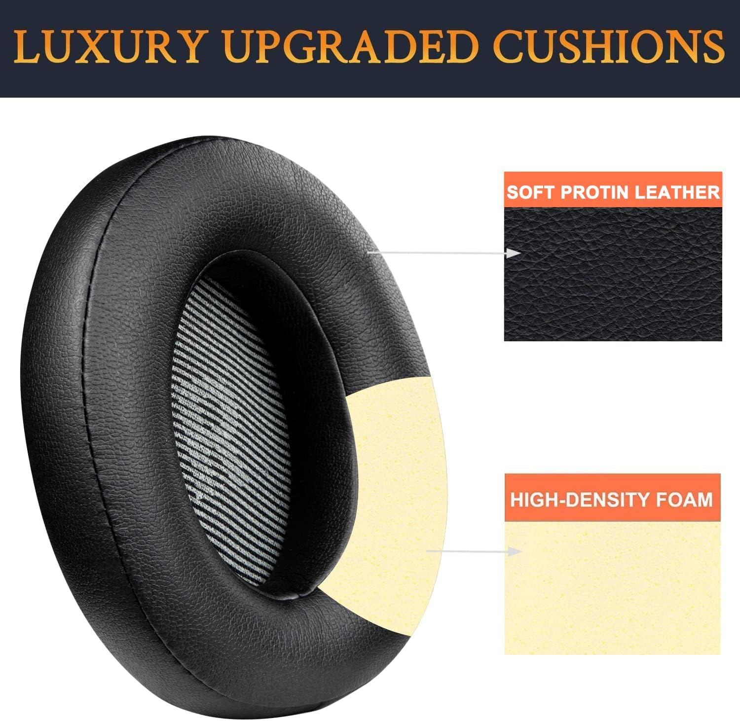 SOULWIT Earpads for JBL Everest Elite 700 (V700NXT) - Protein Leather