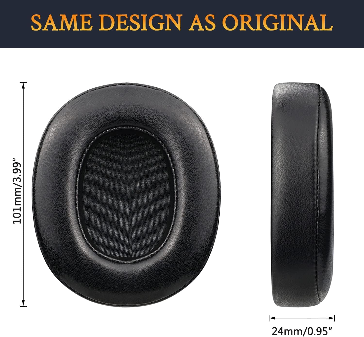 SOULWIT Earpads for Turtle Beach Elite 800, Elite 800X - Protein Leather