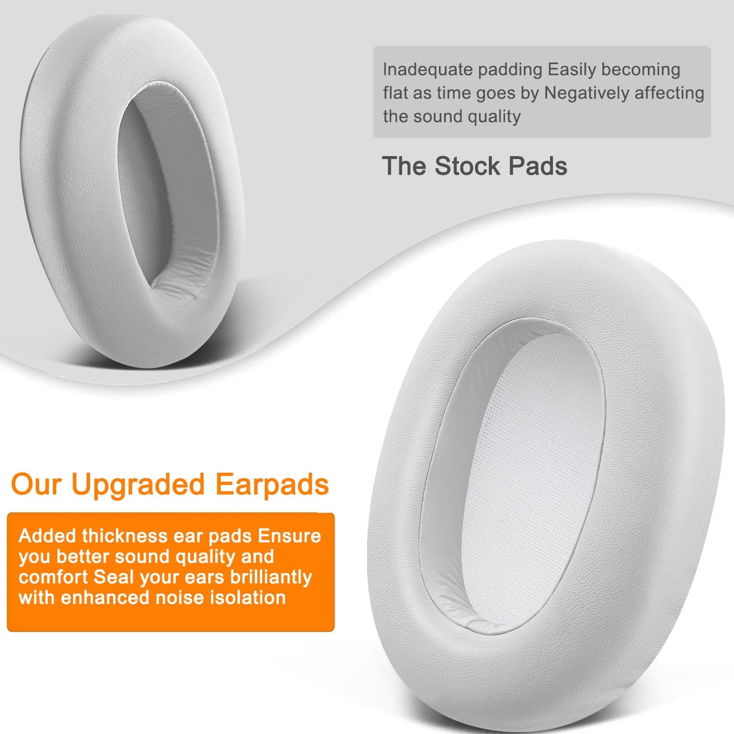 SOULWIT Earpads for Sony ULT WEAR (Model: WH-ULT900N) - Protein Leather