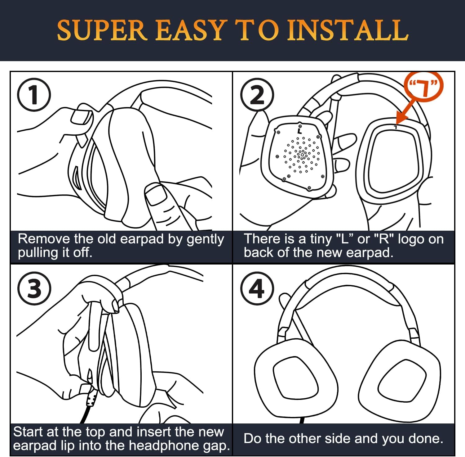 SOULWIT Earpads for Turtle Beach Stealth 600 Gen 2, 600 Gen 3, 500 Wireless Gaming - Cooling Gel