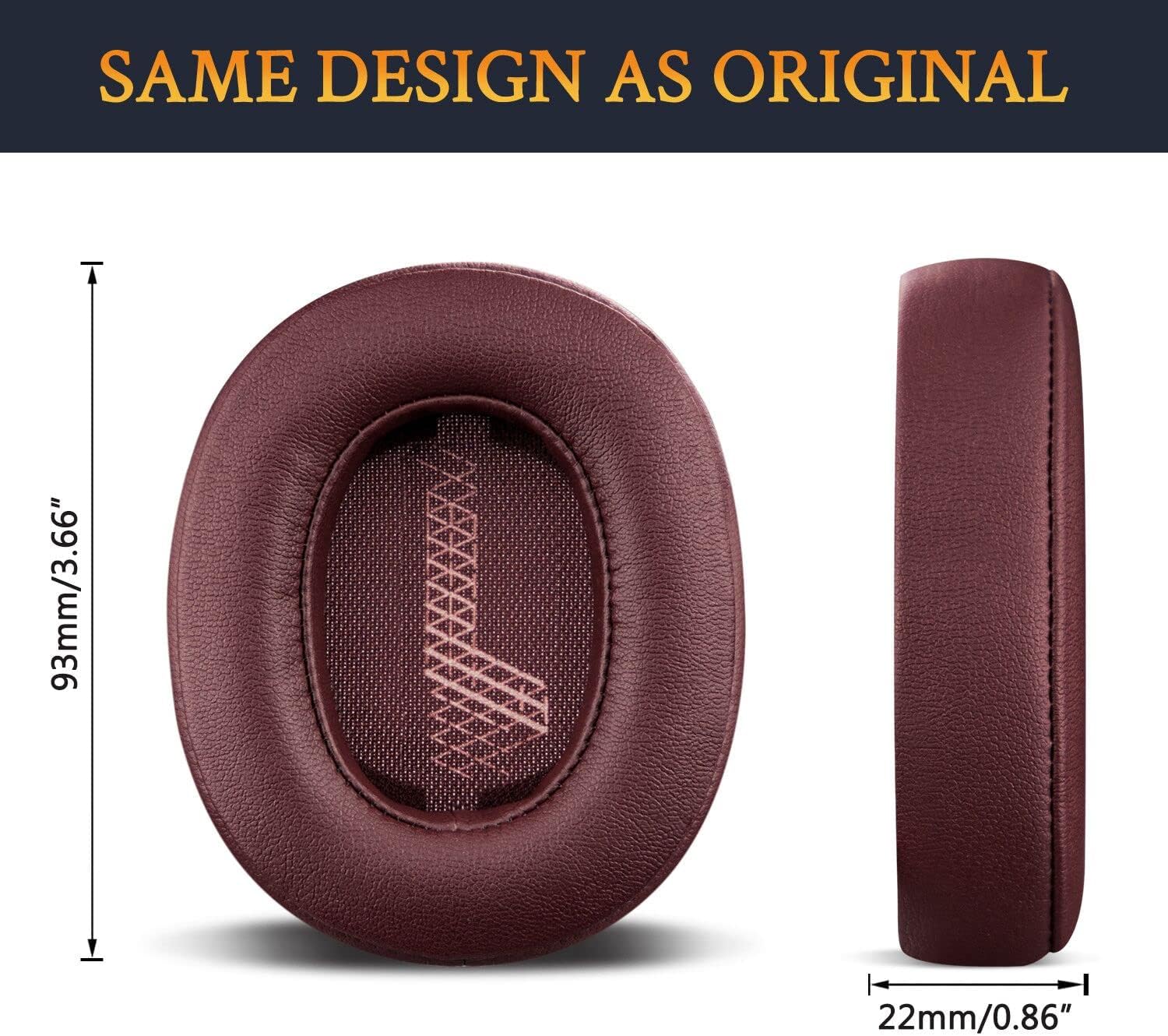 SOULWIT Earpads for JBL Live 500BT - Protein Leather