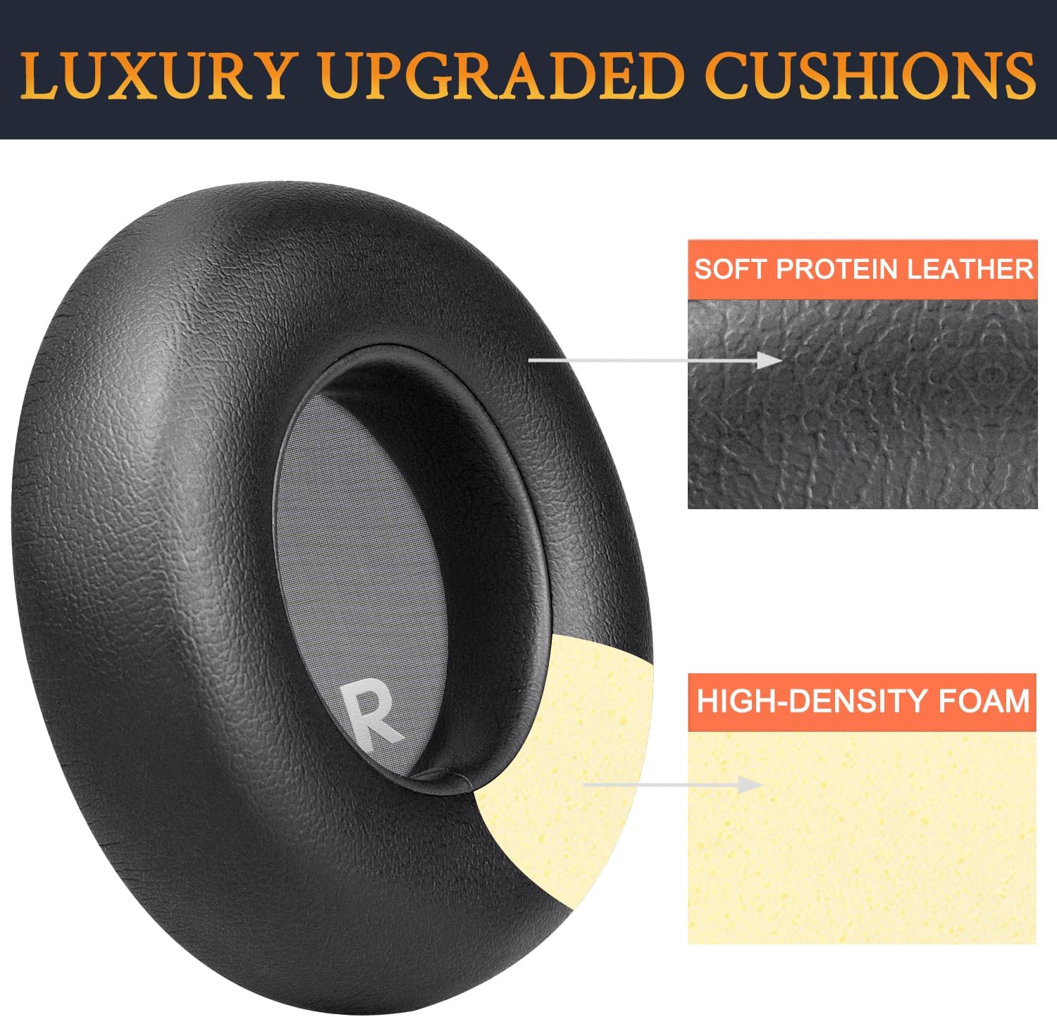 SOULWIT Earpads for JBL Club 700BT - Protein Leather