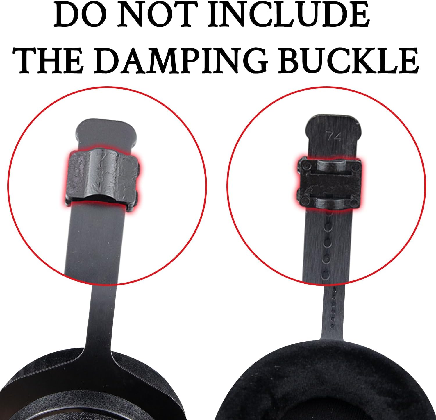 SOULWIT Headband Side Cover Slider for Beyerdynamic DT 770 Pro / 770 Pro HT, DT 880 / 880 Pro / 880 Pro HT, DT 990 / 990 Pro, DT 790, DT 797, HS 200 Dyn/Rotor/Trend