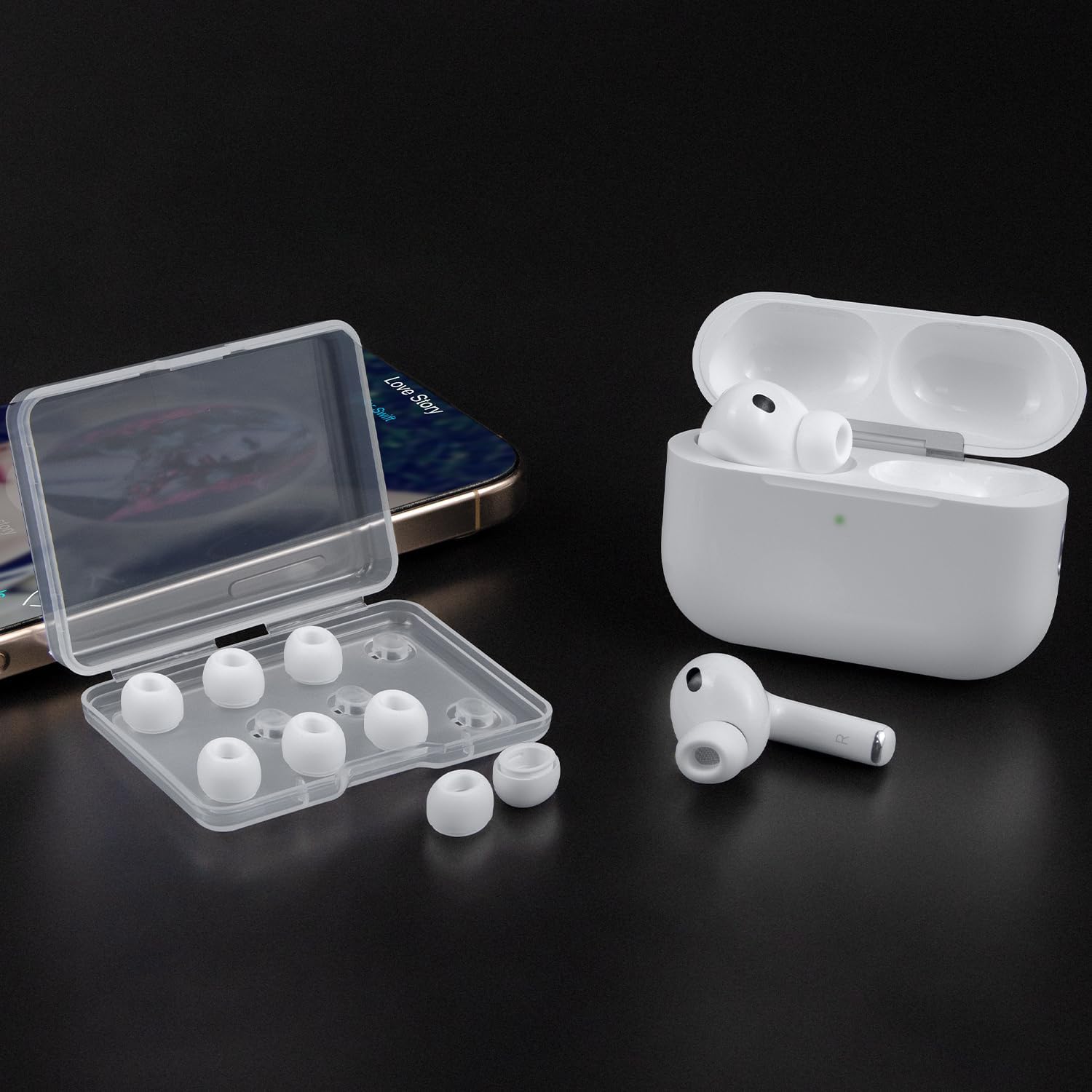 SOULWIT Silicone Ear Tips for AirPods Pro 3 - 5 pairs