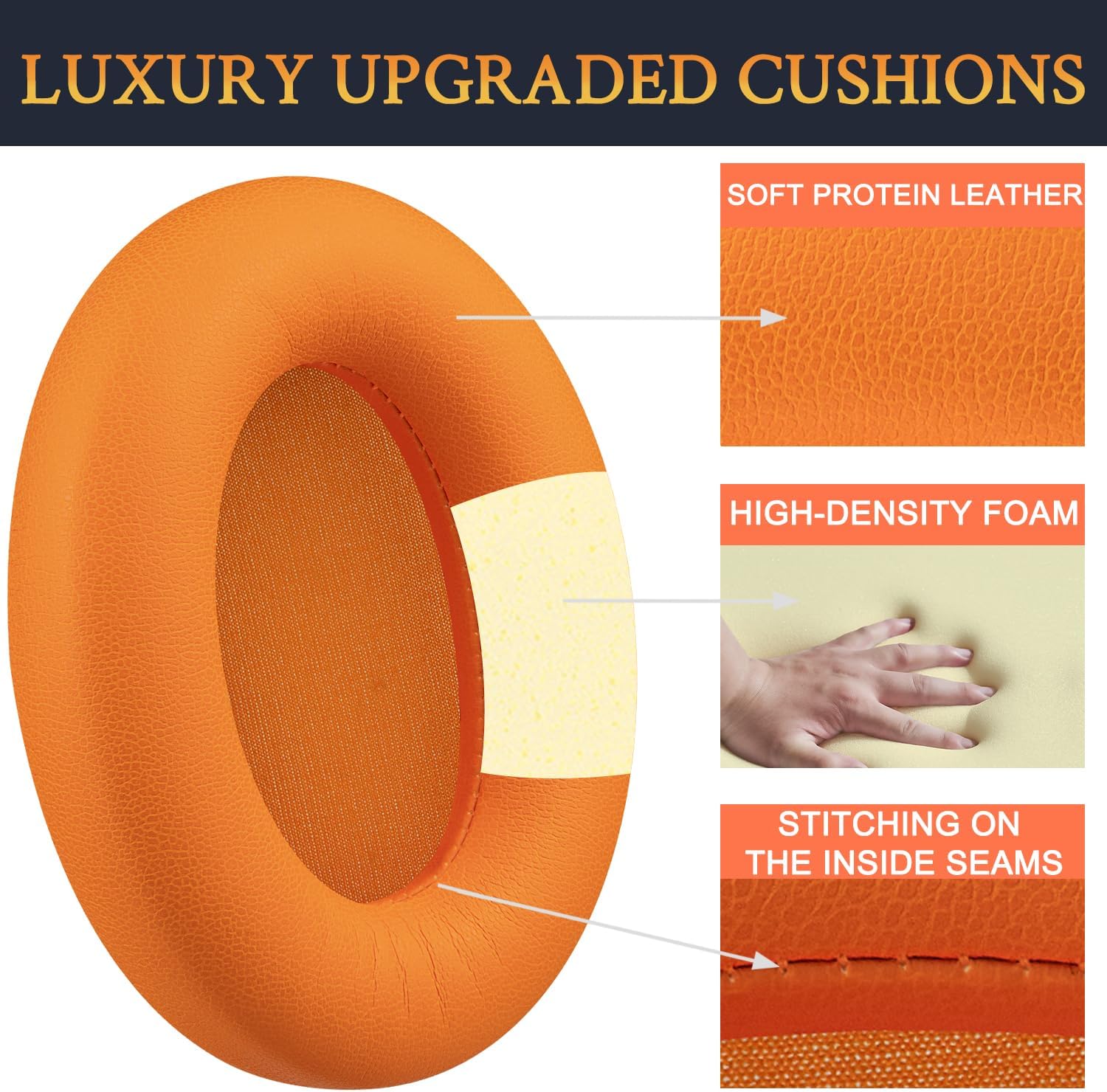 SOULWIT Earpads for Sony WH-1000XM3 - Protein Leather