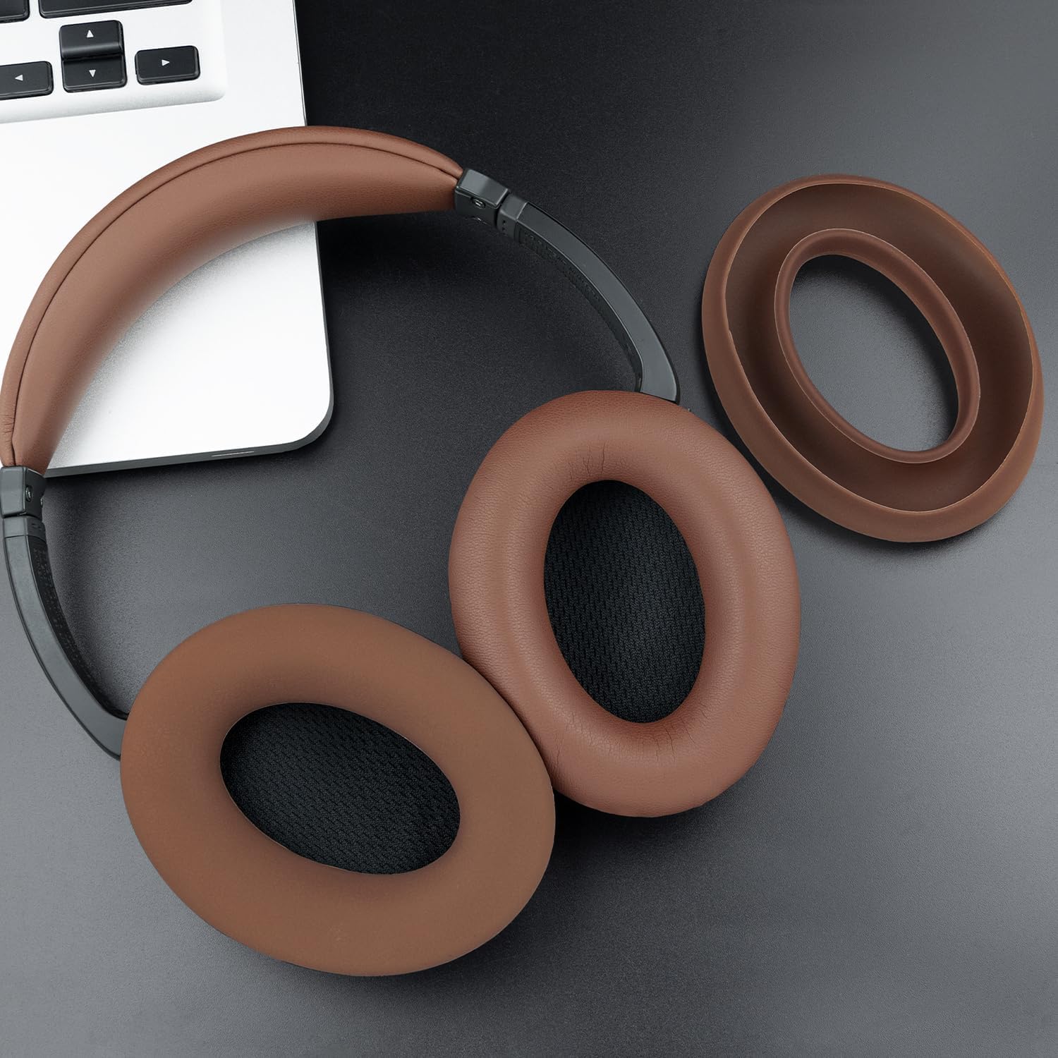 SOULWIT Replacement Kit for Bose QuietComfort 15, QuietComfort 2, Earpads + Headband + Earpads Cover