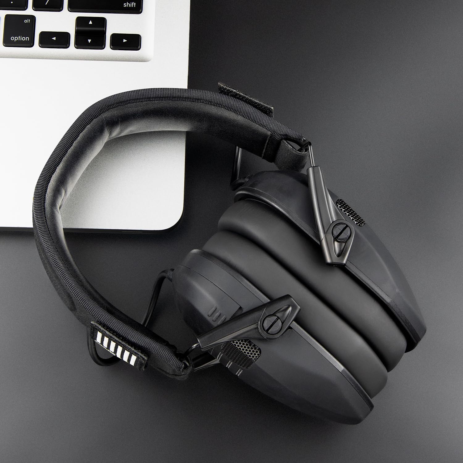 SOULWIT Earpads for Walker's Razor Slim, Razor Digital, Razor Bluetooth, Razor X-TRM, XCEL, XCEL Bluetooth - Protein Leather
