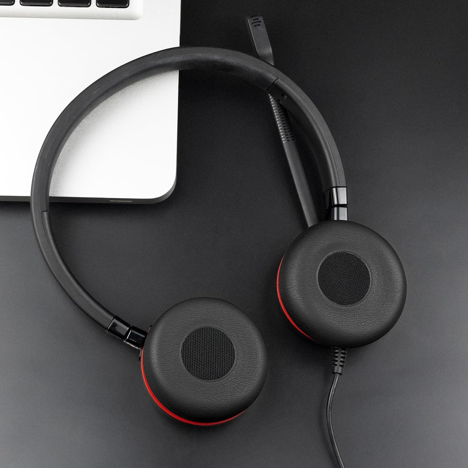 SOULWIT Earpads for Jabra Evolve 65/40/30/20 - Protein Leather