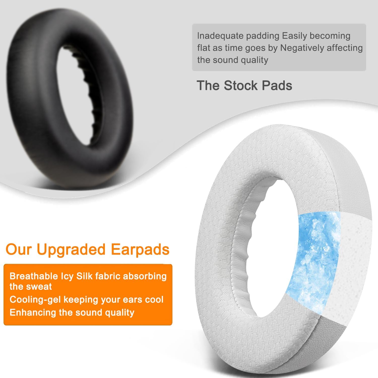 SOULWIT Earpads for Bose 700 - Cooling Gel