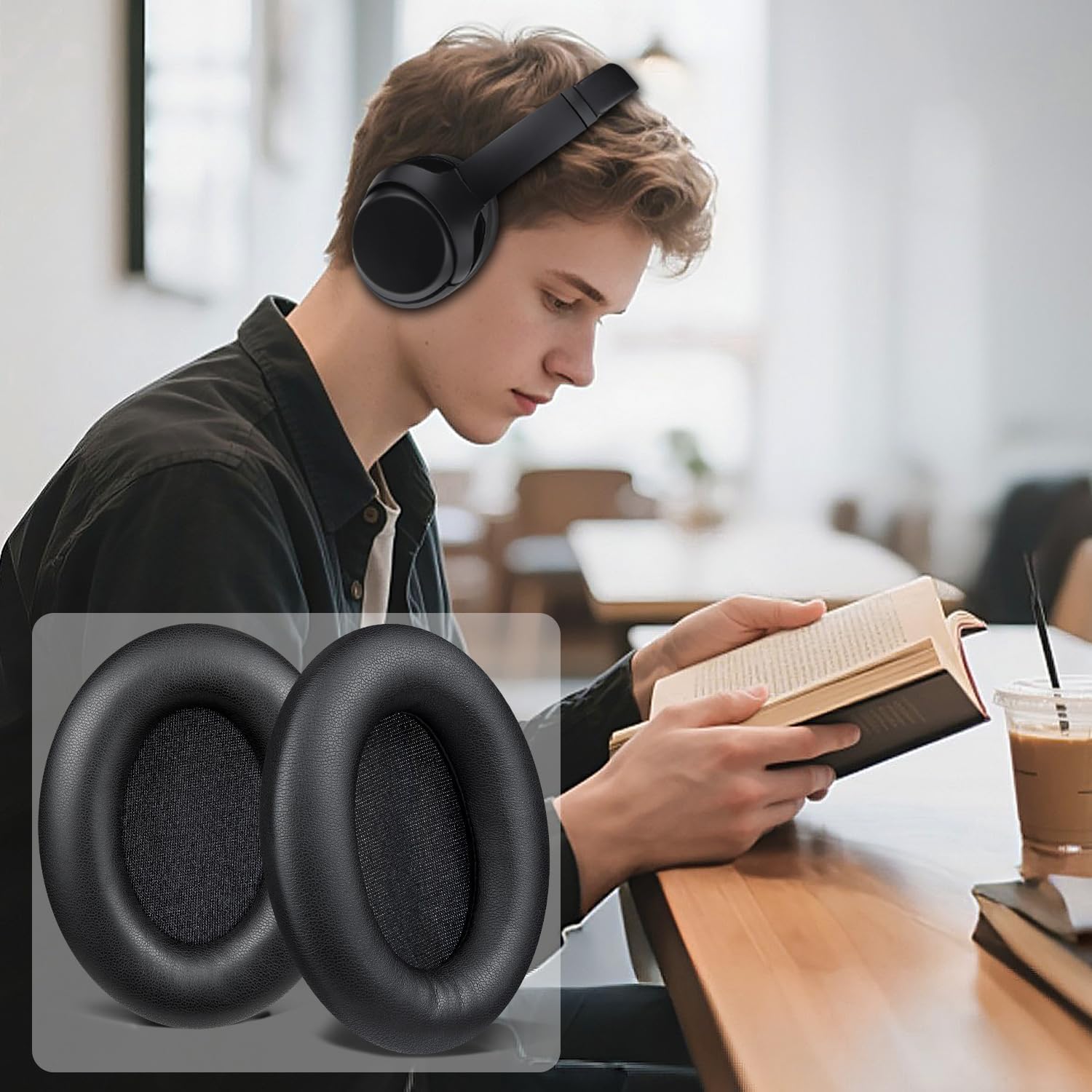 SOULWIT Earpads for Sony WH-1000XM3 - Protein Leather