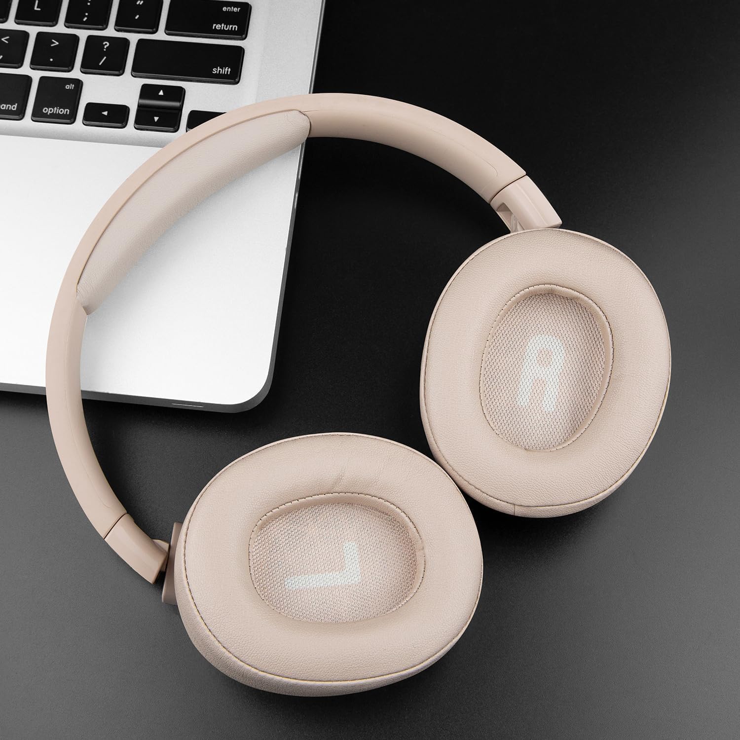 SOULWIT Earpads for JBL Tune 700BT, 710BT, 720BT, 750BTNC, 760NC, 770NC - Protein Leather