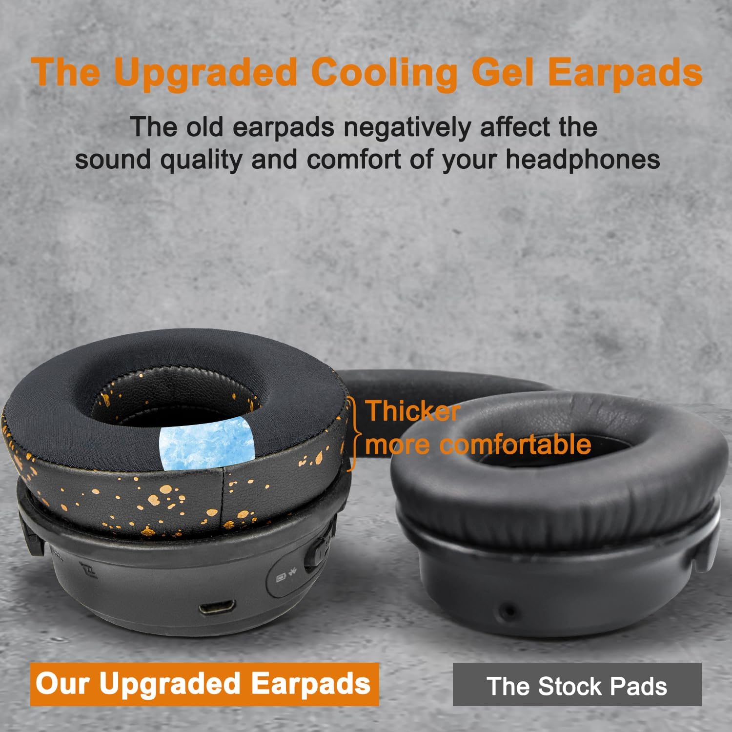 SoloWIT Earpads for Bose QuietComfort 25 - Cooling Gel