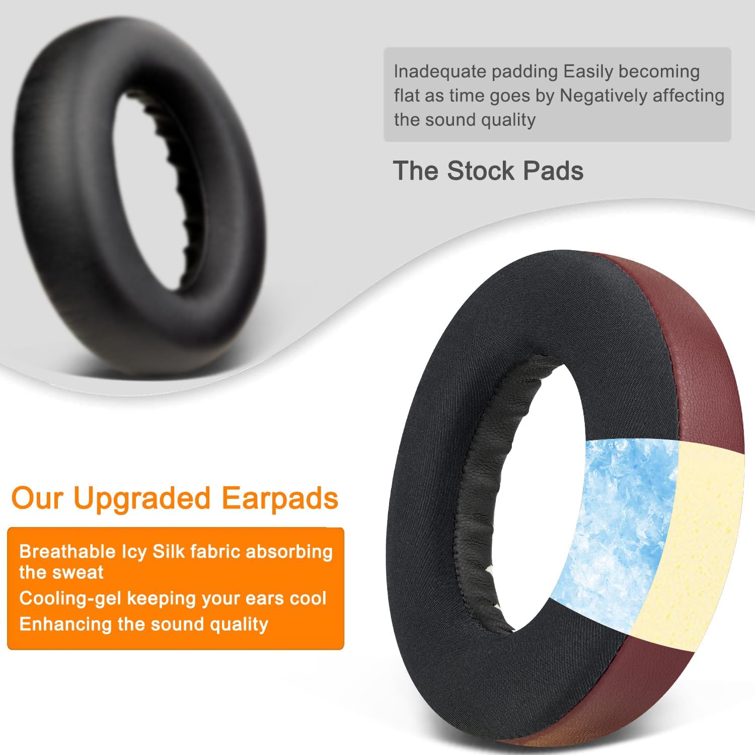 SOULWIT Earpads for Bose 700 - Cooling Gel