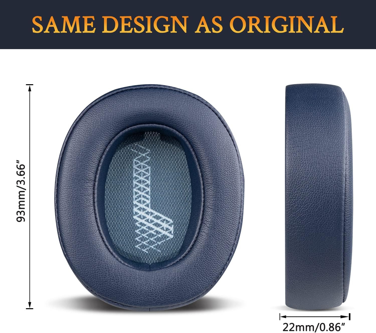 SOULWIT Earpads for JBL Live 500BT - Protein Leather