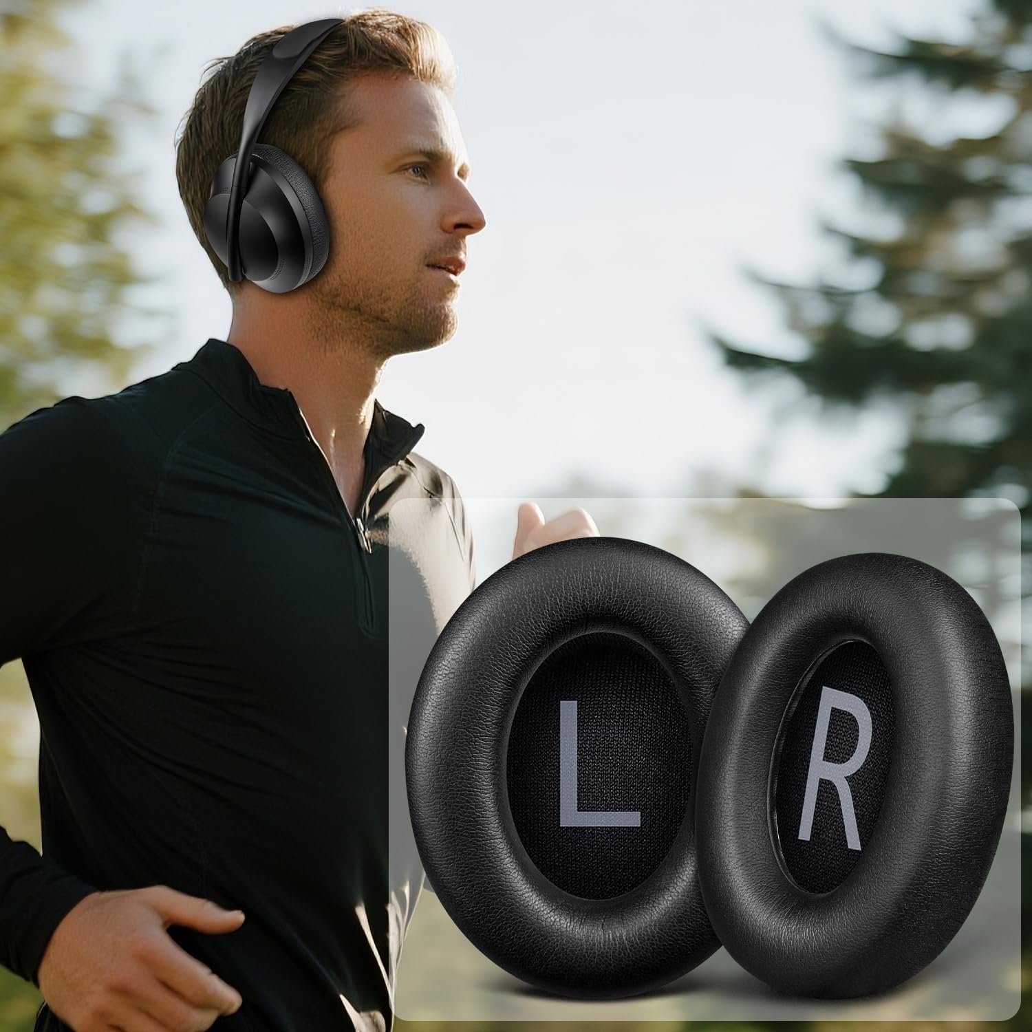 SOULWIT Earpads for Bose 700 - Protein Leather
