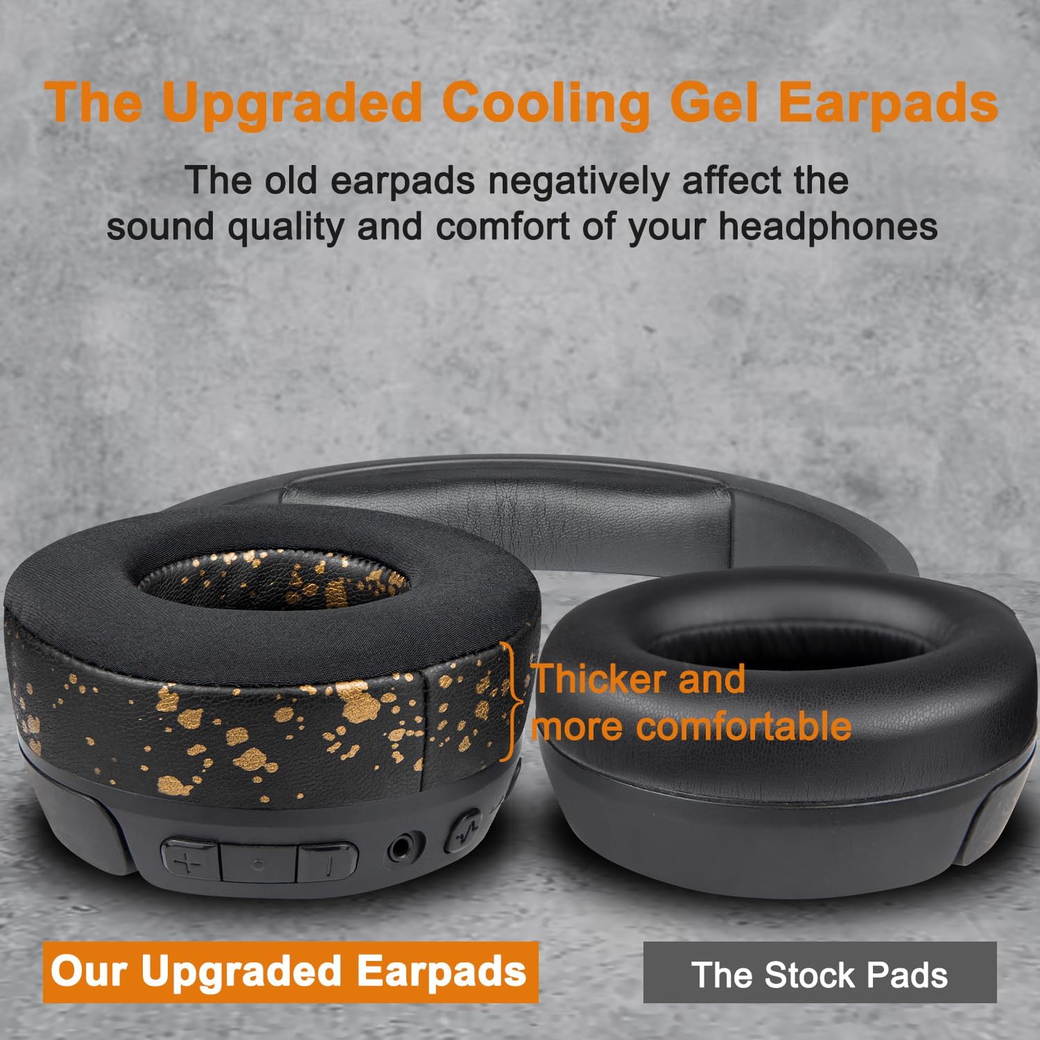 SOULWIT Earpads for JBL Tune 600BTNC / 660NC / 670NC - Cooling Gel