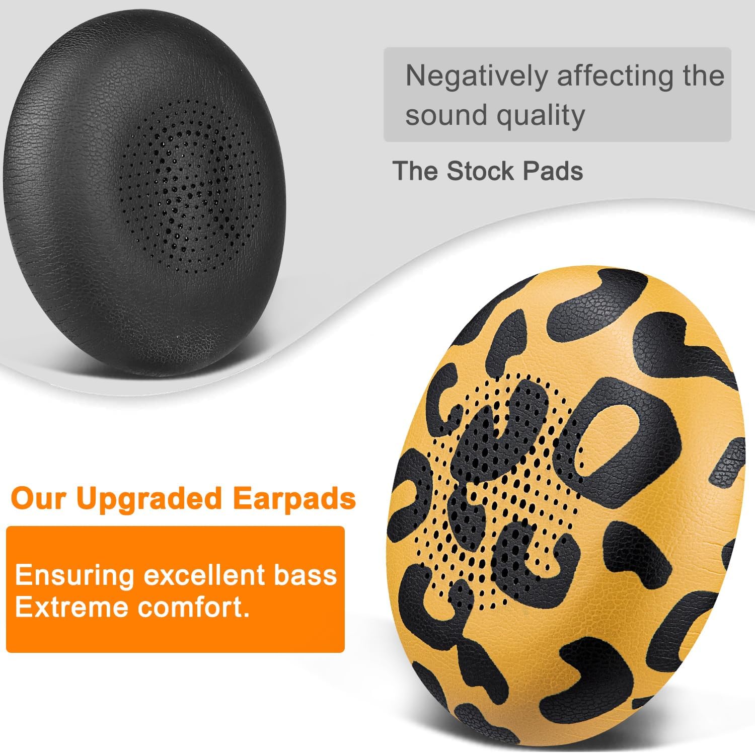 SOULWIT Earpads for Jabra Evolve2 65/40, Elite 45h - Protein Leather
