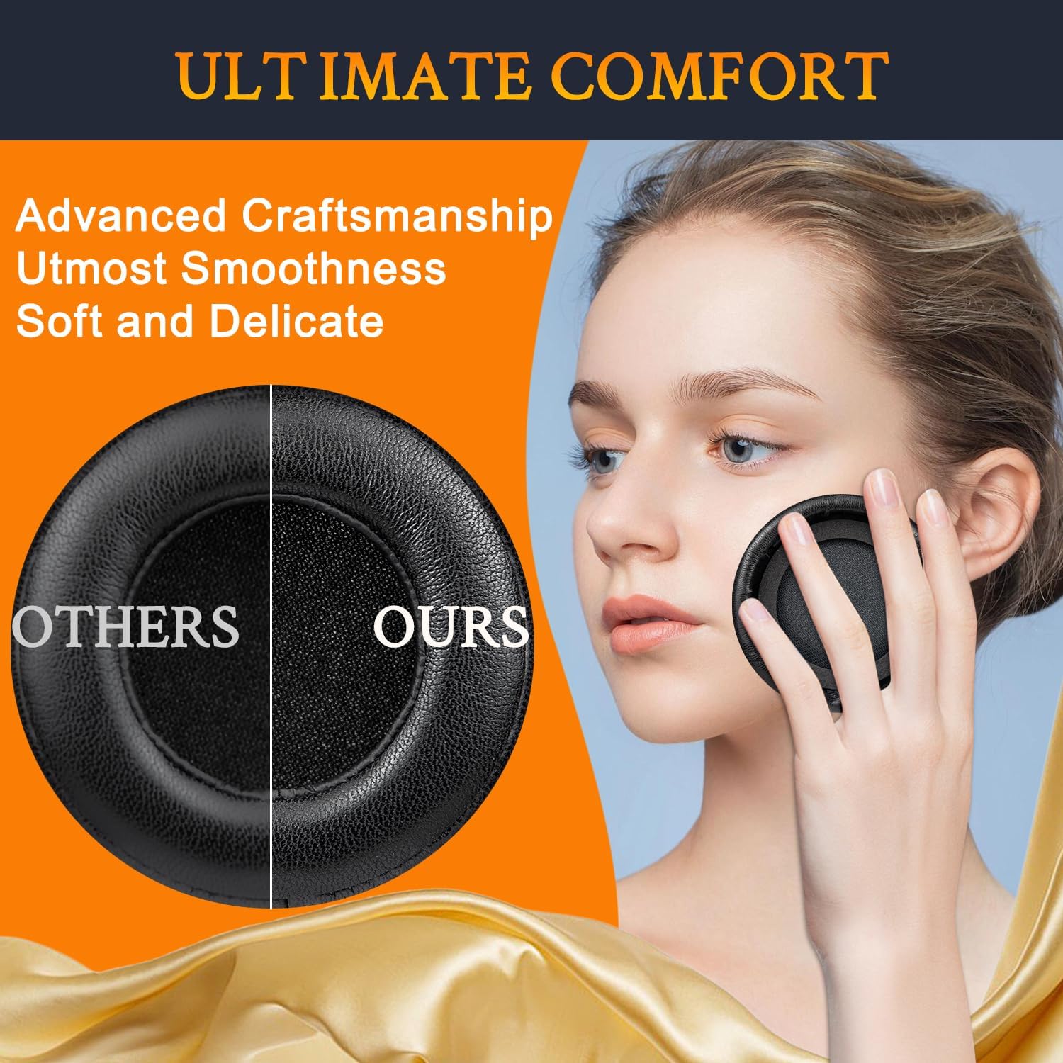 SOULWIT Earpads for Beats Mixr Wired - Protein Leather