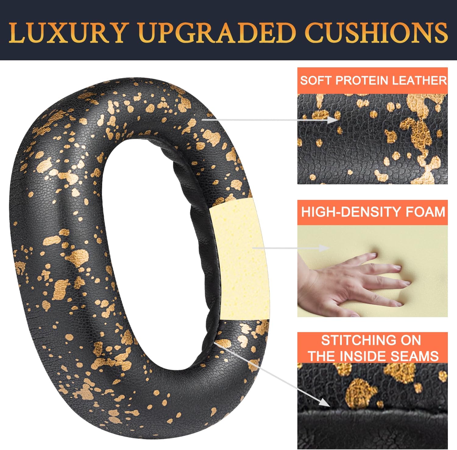 SOULWIT Earpads for Jabra Evolve2 85 - Protein Leather